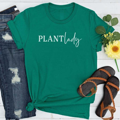 Short-Sleeve Plant Lady Shirt