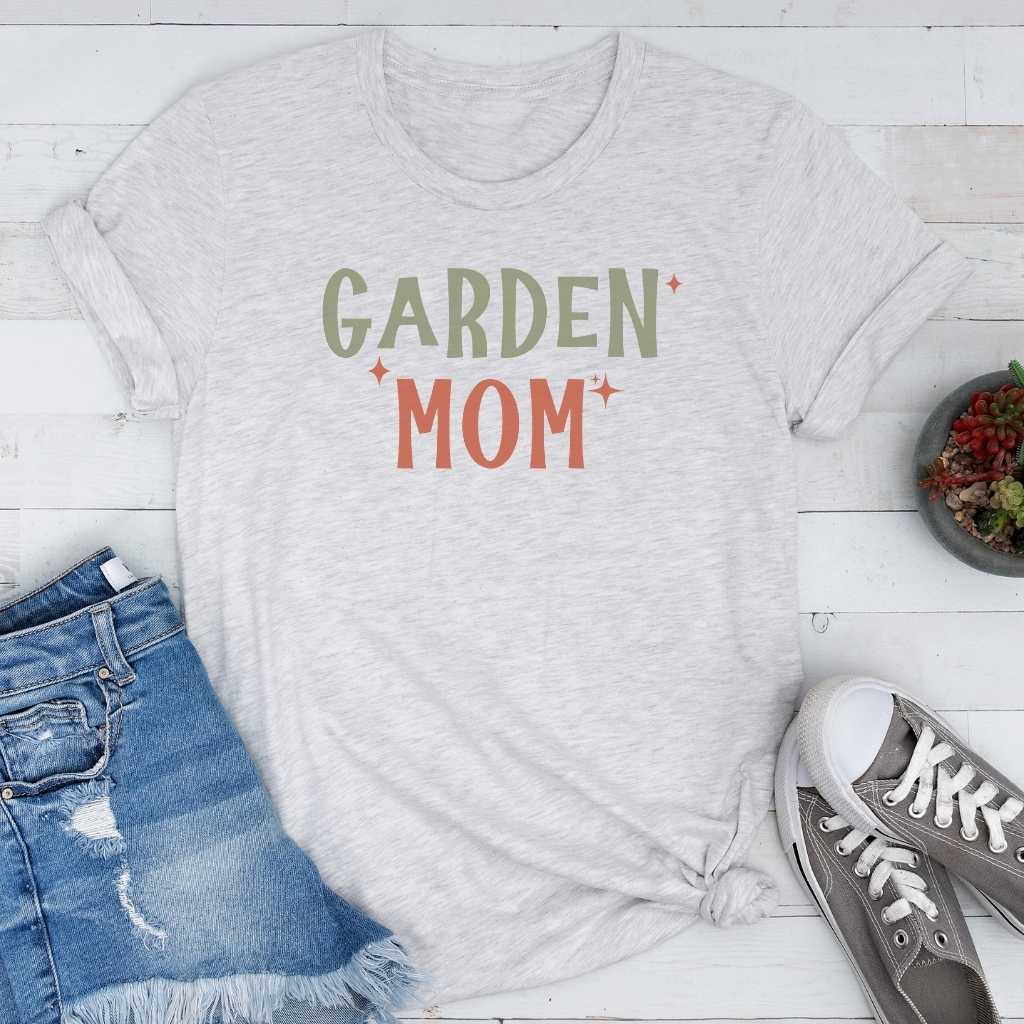 Short-Sleeve Garden Mom Shirt