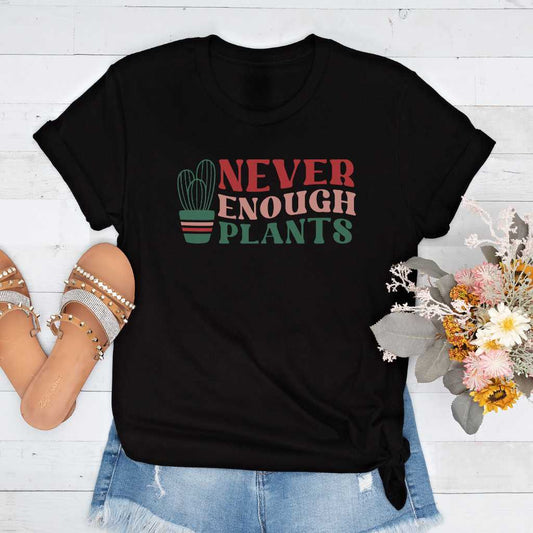 Short-Sleeve Never Enough Plants Shirt