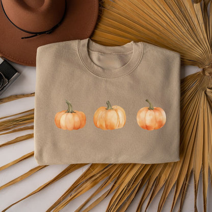 Pumpkin Graphic Crewneck Sweatshirt