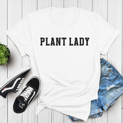 Short-Sleeve Plant Lady Shirt