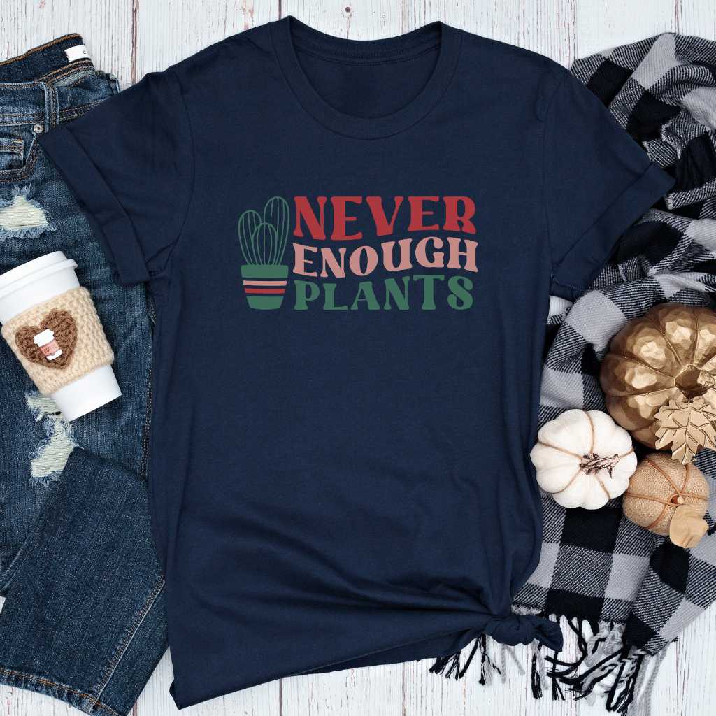 Short-Sleeve Never Enough Plants Shirt