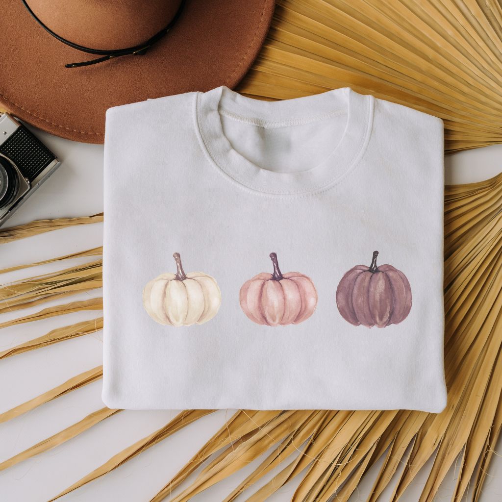 Pumpkin Graphic Crewneck Sweatshirt