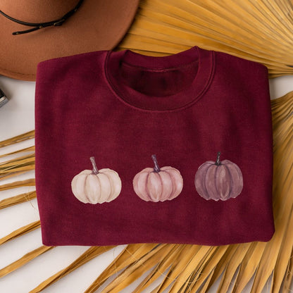 Pumpkin Graphic Crewneck Sweatshirt