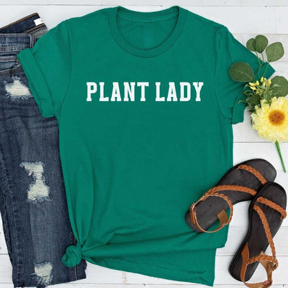 Short-Sleeve Plant Lady Shirt