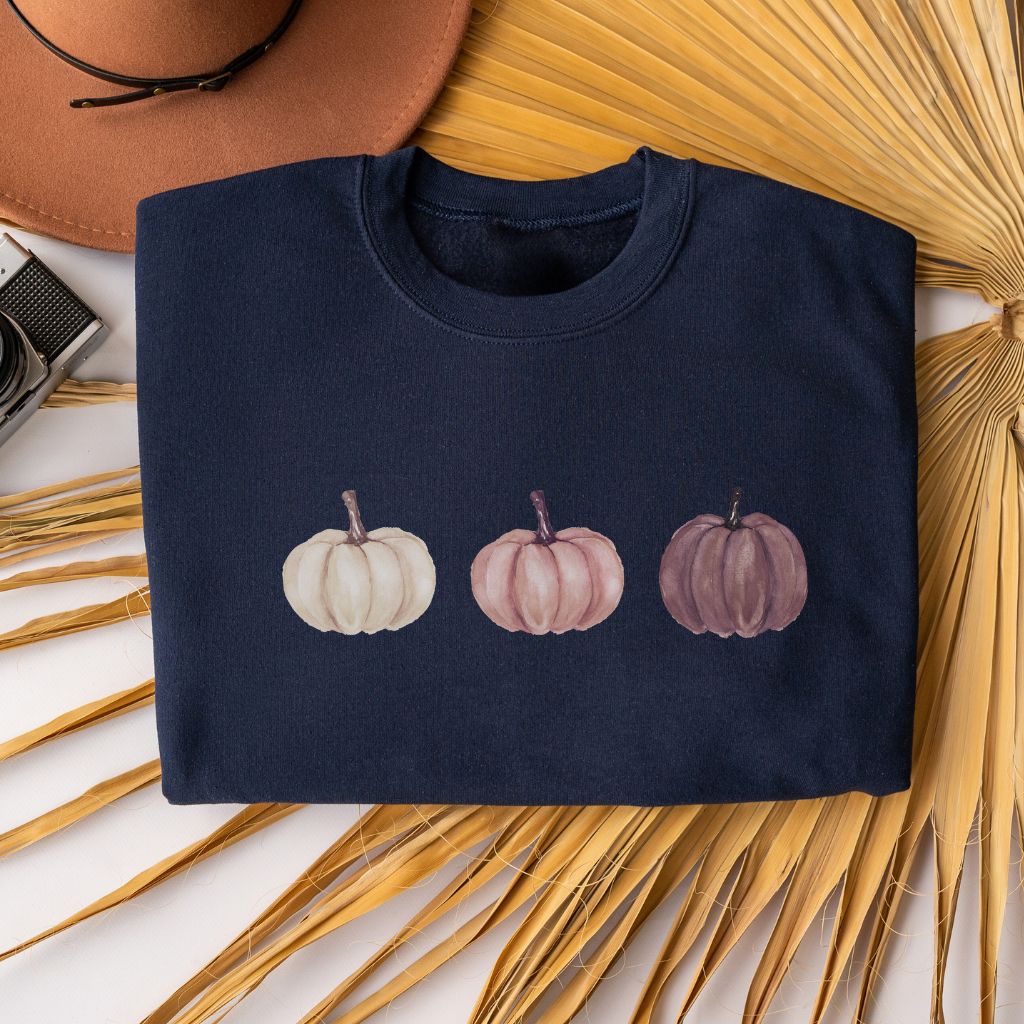 Pumpkin Graphic Crewneck Sweatshirt