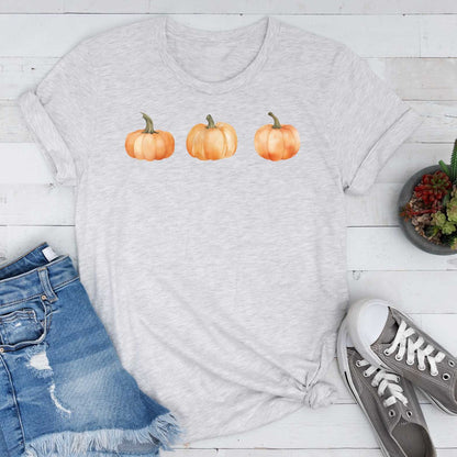 Short-Sleeve Pumpkin Graphic Shirt