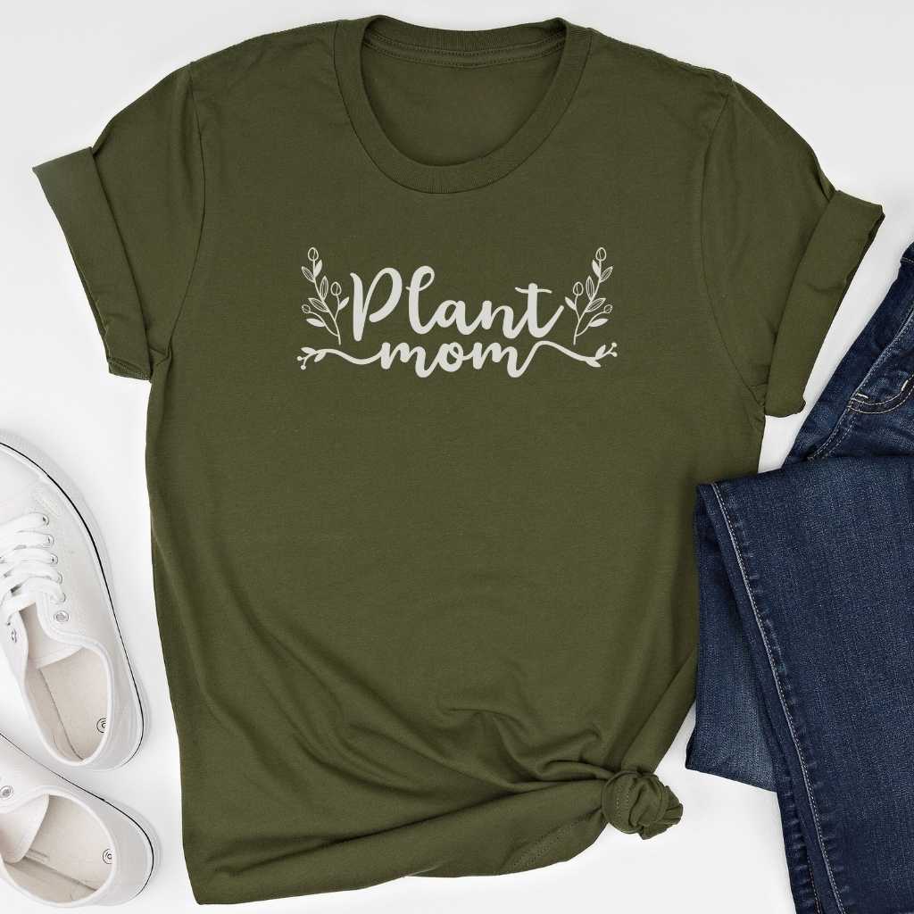 Short-Sleeve Plant Mom Shirt