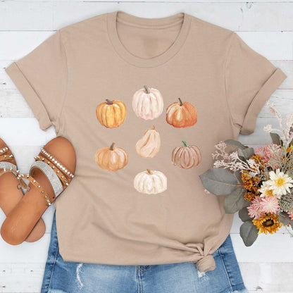 Short-Sleeve Pumpkin Graphic Shirt