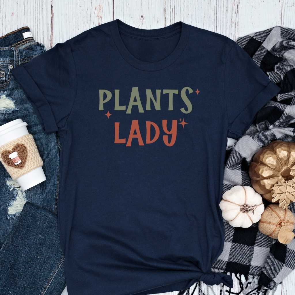 Short-Sleeve Plants Lady Shirt