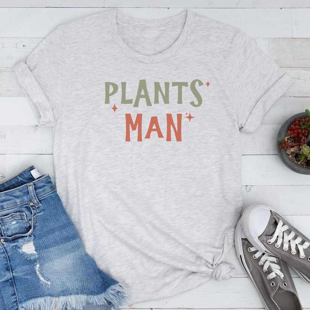 Short-Sleeve Plants Man Shirt