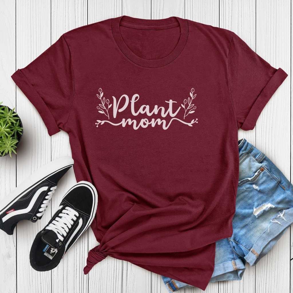 Short-Sleeve Plant Mom Shirt