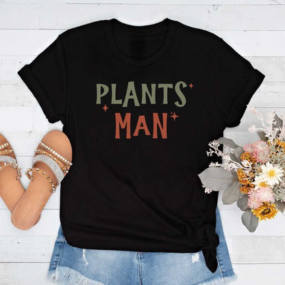 Short-Sleeve Plants Man Shirt