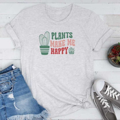 Short-Sleeve Plants Make Me Happy Shirt