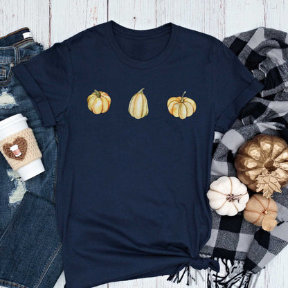 Short-Sleeve Pumpkin Graphic T-Shirt