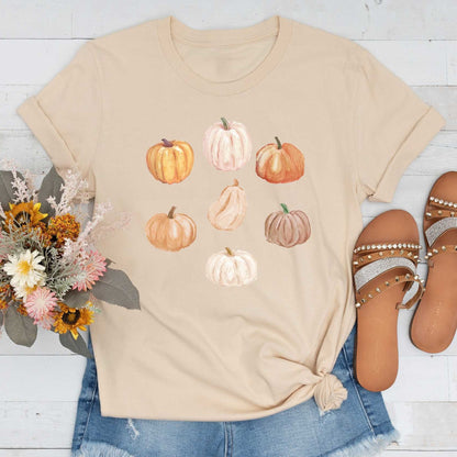 Short-Sleeve Pumpkin Graphic Shirt