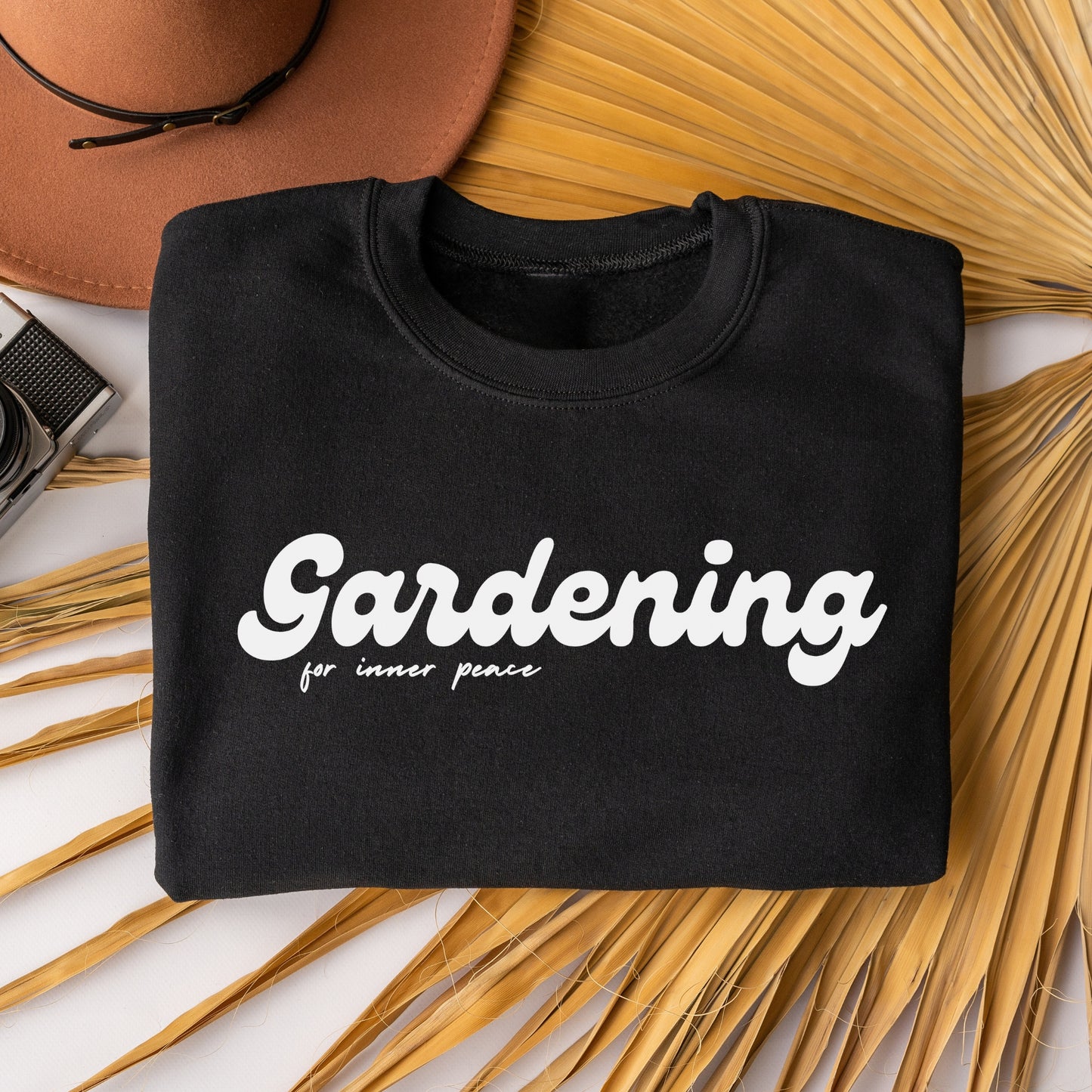 "Gardening for Inner Peace" Crewneck Sweatshirt