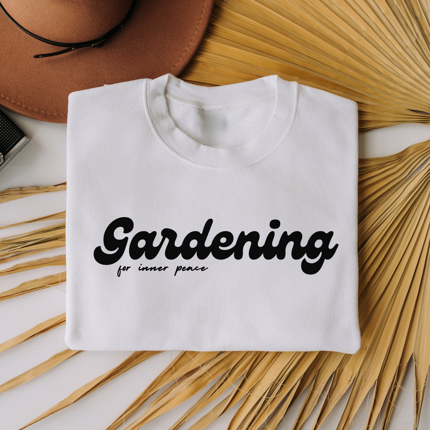 "Gardening for Inner Peace" Crewneck Sweatshirt