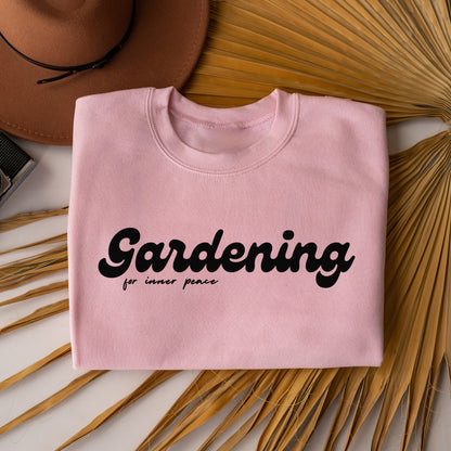 "Gardening for Inner Peace" Crewneck Sweatshirt