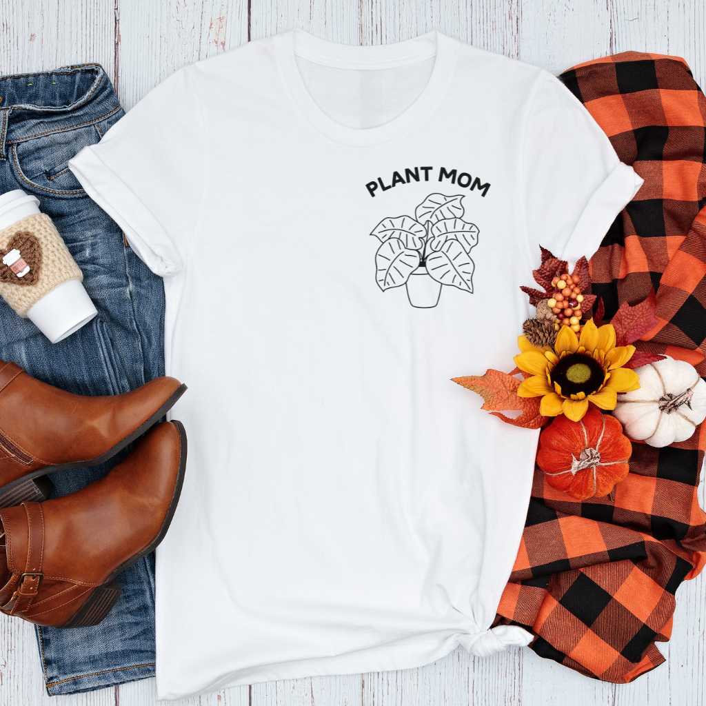 Short-Sleeve Plant Mom Shirt