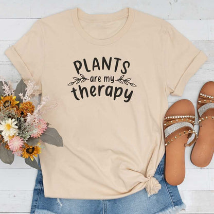 Short-Sleeve Plants are my Therapy Shirt