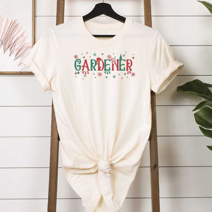 Short-Sleeve Christmas Gardener Shirt