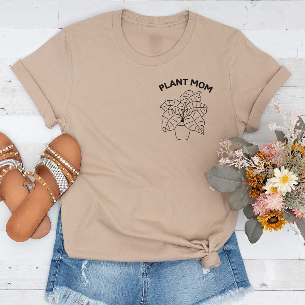 Short-Sleeve Plant Mom Shirt