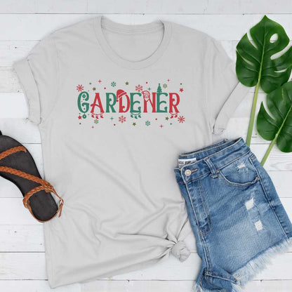 Short-Sleeve Christmas Gardener Shirt