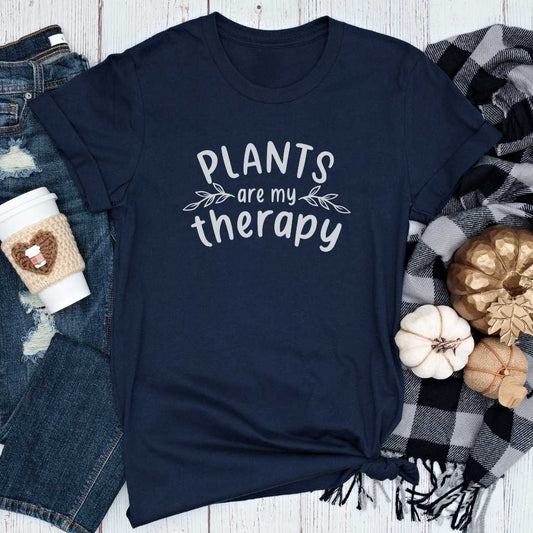 Short-Sleeve Plants are my Therapy Shirt