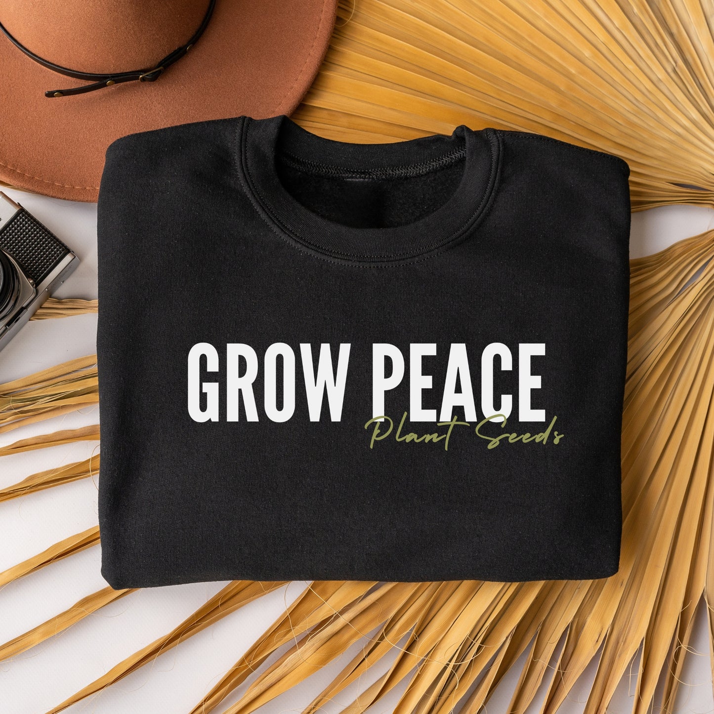 "Grow Peace Plant Seeds" Crewneck Sweatshirt