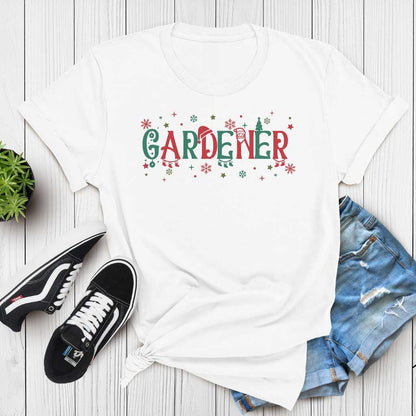 Short-Sleeve Christmas Gardener Shirt