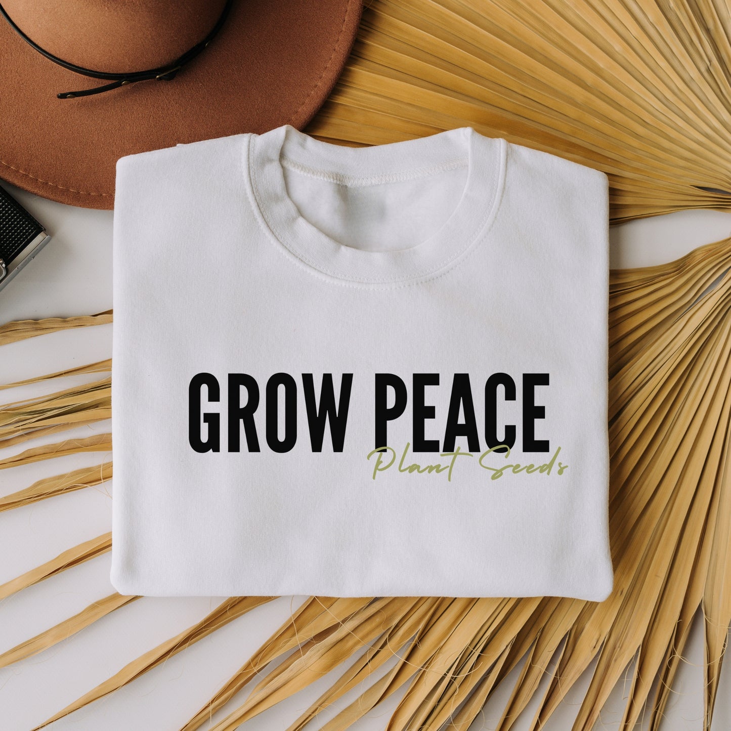 "Grow Peace Plant Seeds" Crewneck Sweatshirt