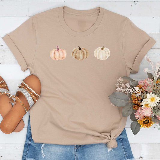 Short-Sleeve Pumpkin Graphic Shirt