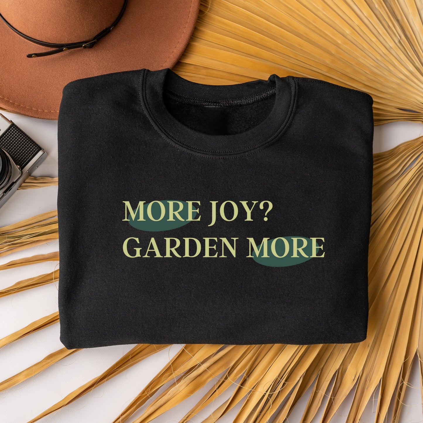 "More Joy? Garden More" Crewneck Sweatshirt