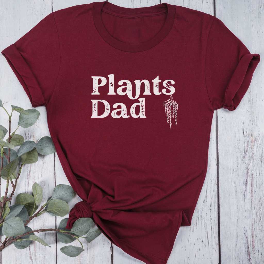 Short-Sleeve Plants Dad Shirt