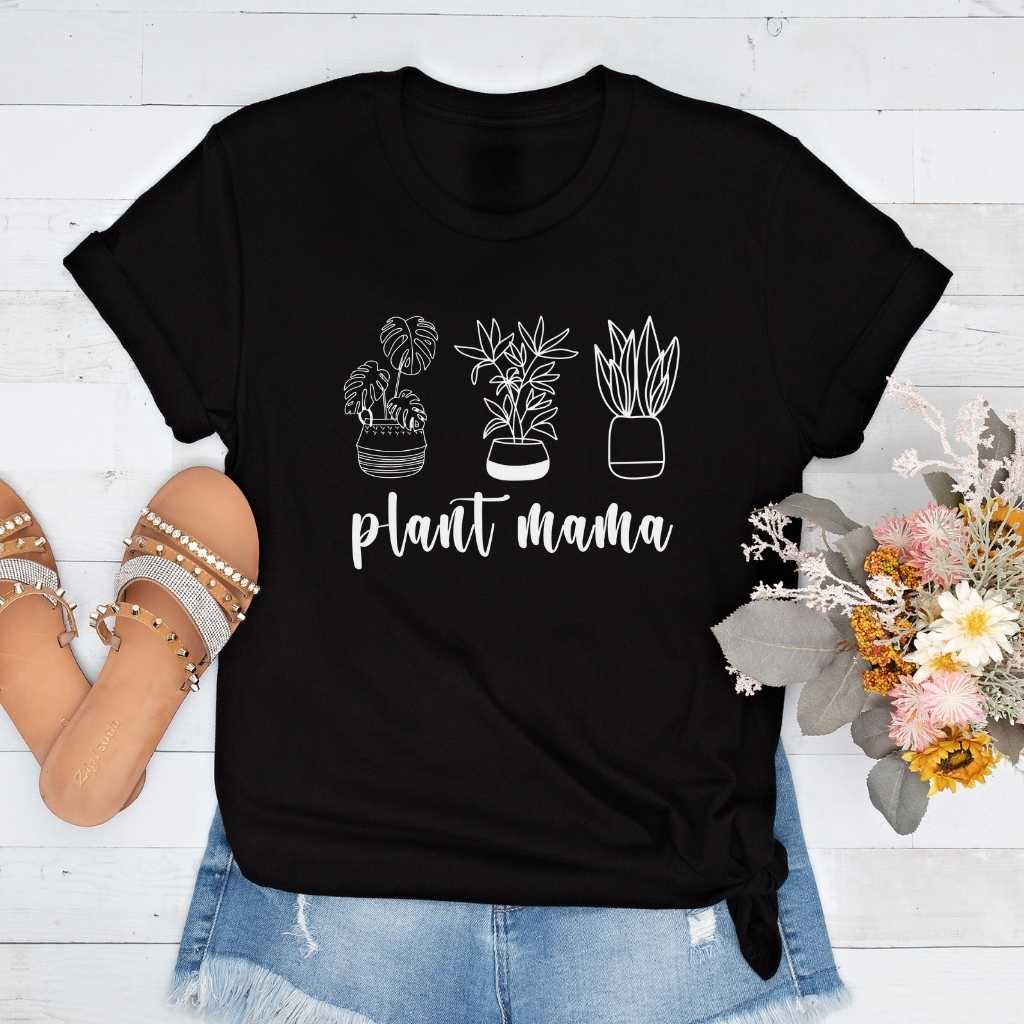 Short-Sleeve Plant Mama Shirt