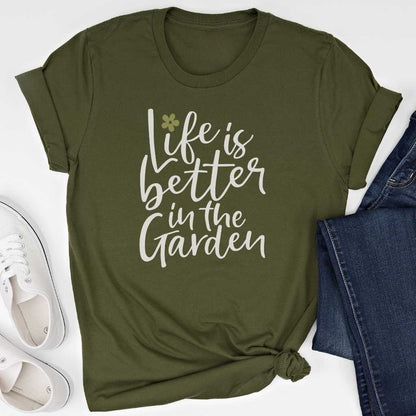 Short-Sleeve Life is Better in the Garden Shirt