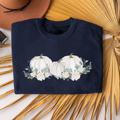 Floral Pumpkin Patch Sweatshirt