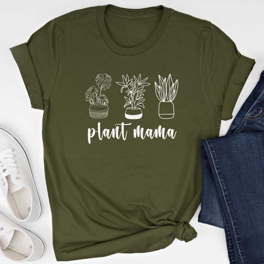 Short-Sleeve Plant Mama Shirt