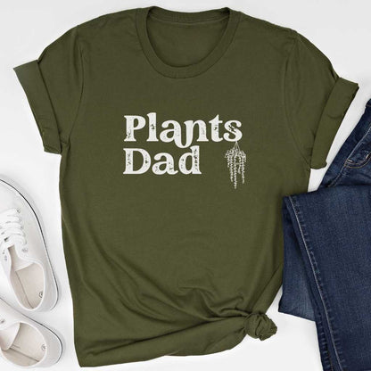 Short-Sleeve Plants Dad Shirt