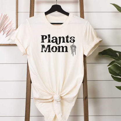 Short-Sleeve Plants Mom Shirt