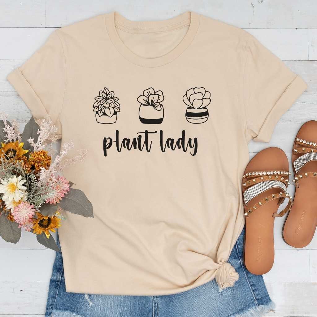 Short-Sleeve Plant Lady Shirt