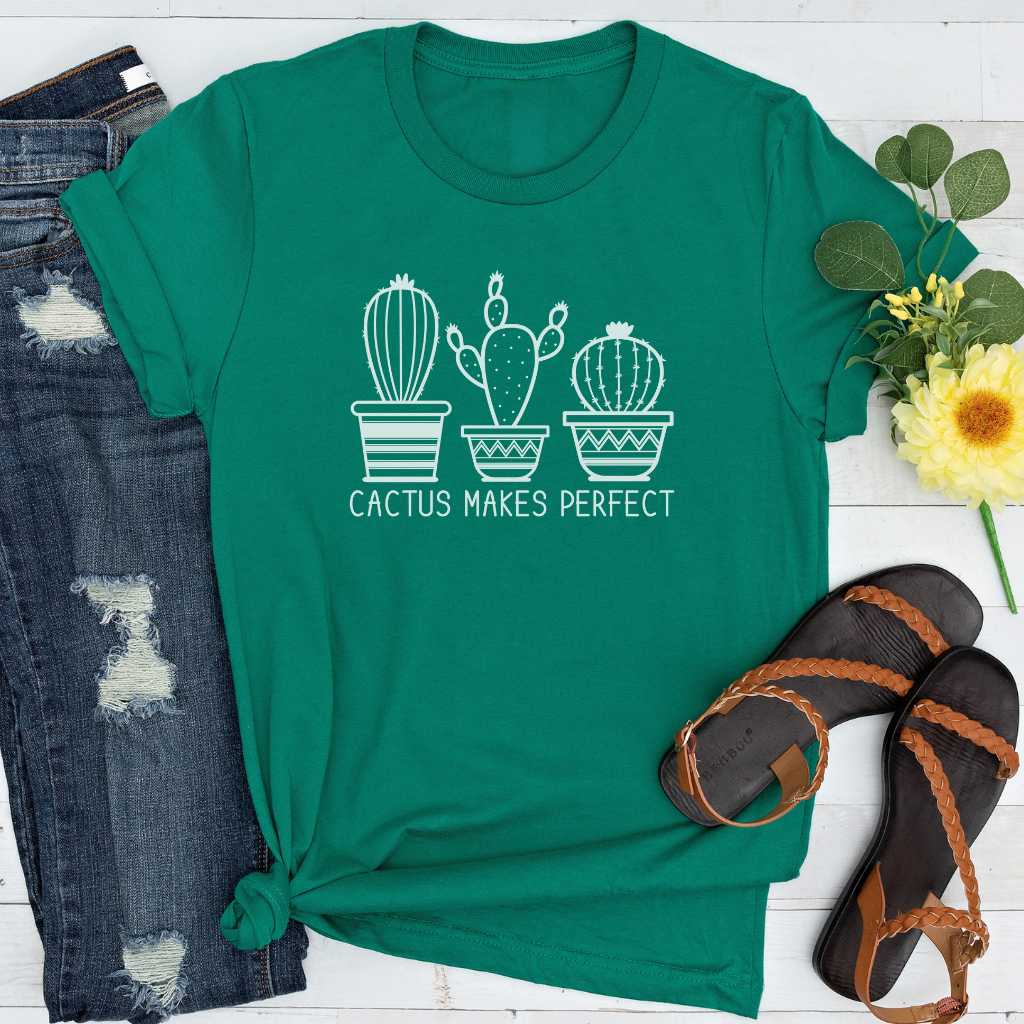 Short-Sleeve Cactus Makes Perfect Shirt