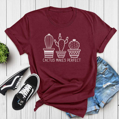 Short-Sleeve Cactus Makes Perfect Shirt