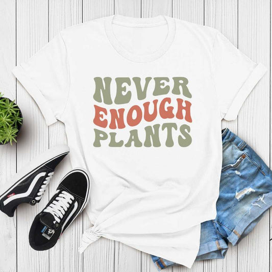 Short-Sleeve Never Enough Plants Shirt