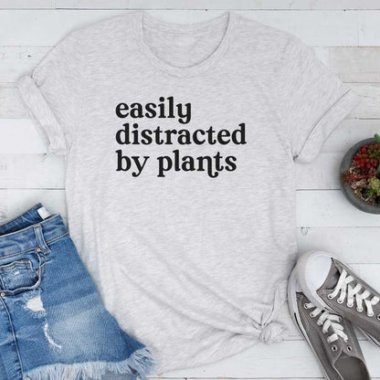 Short-Sleeve Easily Distracted by Plants Shirt