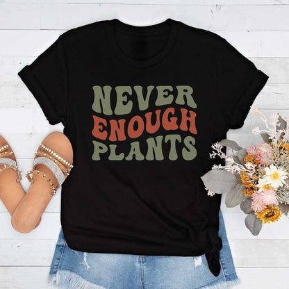 Short-Sleeve Never Enough Plants Shirt