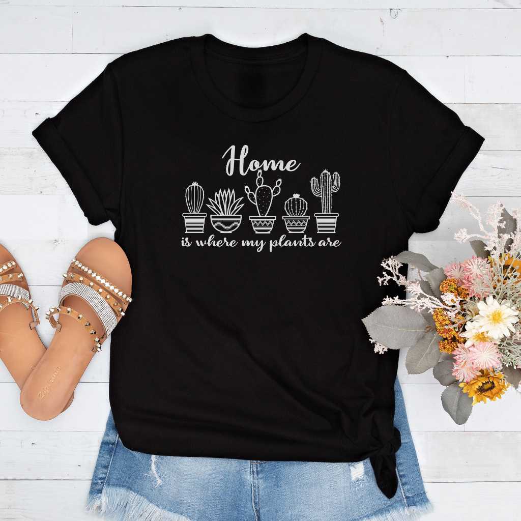 Short-Sleeve Home is where my Plants are Shirt