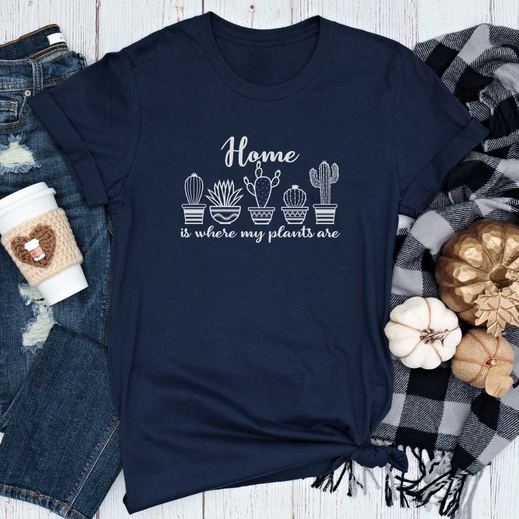 Short-Sleeve Home is where my Plants are Shirt