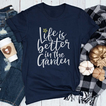 Short-Sleeve Life is Better in the Garden Shirt